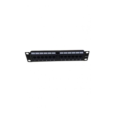 Patch Panel 12-portni 1U 10", UTP Cat6